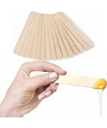 Hedume 600 Pack Large Wide Wax Sticks - Body Hair Removal Craft Spatula Applicator - Buy Online on GoSupps.com