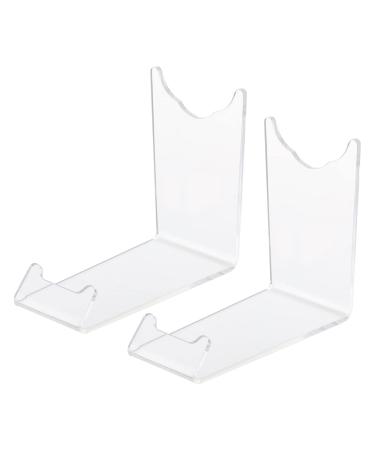 Skisuno 2 pieces Bart Display Stand Electrician Display holder Face razor for men acrylic shaving racks electrical shavers men razor head acrylic stand plastic