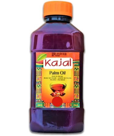 Kajal Palm Oil 500 ml highquality red palm oil from Ghana rich in betacarotene ideal for cooking and baking natural color vegan and free of additives sustainably sourced - Buy Online on GoSupps.com