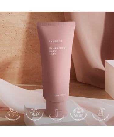 AYUNCHE Silky Hair Mask 6.7 fl oz - Nourishing Deep Conditioner for Dyed & Damaged Hair with Camellia Oil - Korean Salon Brand - Buy Online on GoSupps.com