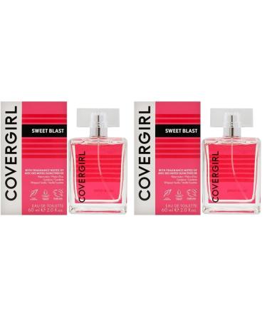 COVERGIRL Sweet Blast Eau de Toilette 2.0 Fl Oz (Pack of 2) 2 Fl Oz (Pack of 2)