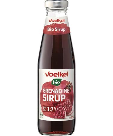  Voelkel Voelkel Organic Grenadine Syrup (2 x 0.50 Litres) - Buy Online on GoSupps.com