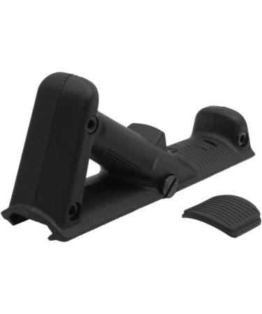 KOSxBO Premium Airsoft Angled Fore Grip - Black for Weaver Rails (20-23mm) | Enhance Your Airsoft Game - Buy Online on GoSupps.com