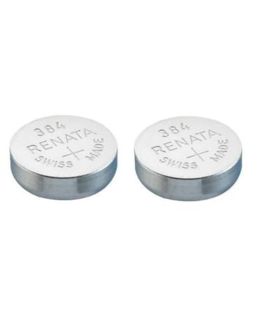 Renata Watch Battery Swiss Made Renata 384 or SR41SW Or AG3 1.5V (2 Batteries 384 or SR 41 SW)