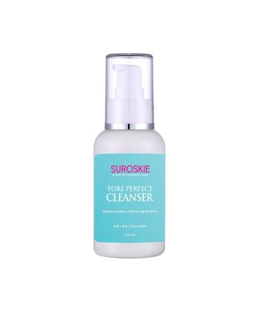 Deep Pore Cleanser With AHA BHA & Rice Water Extract Hydrating Face Wash with Niacinamide Vitamin 100ml