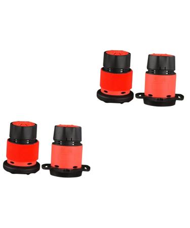 Beavorty 4 pieces hanging moxibusion pot Moxibusion-kit massage device wellness gifts healthy gifts tool body care tool moxibusion delivers household burner moxa pp red mediumx2pcs redx2stk