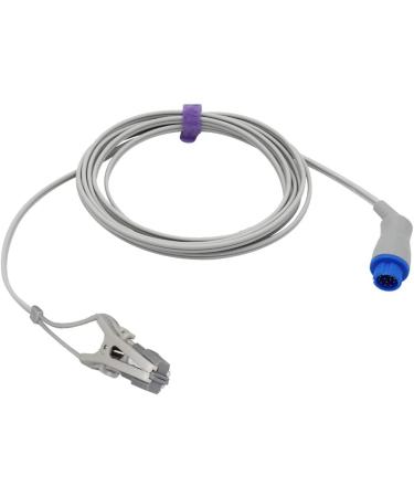 Mindray PM6000 Veterinary SpO2 Sensor | Masimo Technology Ear/Tongue Clip | 3m 12 Pins Connector - International Shipping Available - Buy Online on GoSupps.com