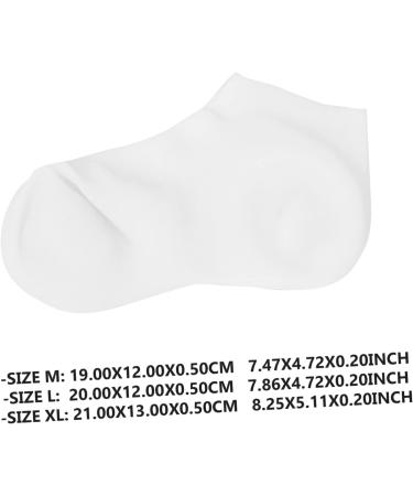 minkissy 4 Pairs Exfoliating Moisturizing Socks moisturizing Foot Socks Dead Skin Socks Lotion Socks Hydrating Lotion moisturizing Socks for Cracked feet Women sebs Miss Spa Gloves - Buy Online on GoSupps.com
