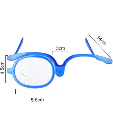 Buy Rotatable Makeup Reading Glasses for Women | Magnifying Makeup Glasses - Essential Tools for Flawless Makeup - Buy Online on GoSupps.com