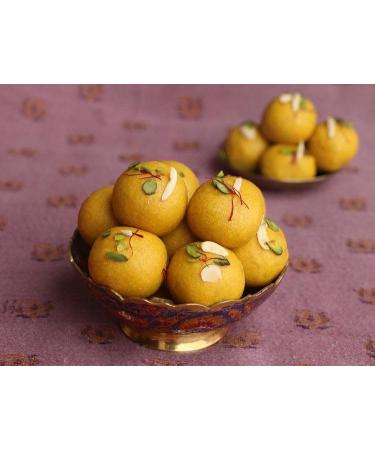 Haldiram s Besan Ladoo | 400g | Popular Indian Sweets on Every Occasions Rich Flavour | Dessert | Sweet Gifts | Festival Special | Diwali Celebrations - Buy Online on GoSupps.com