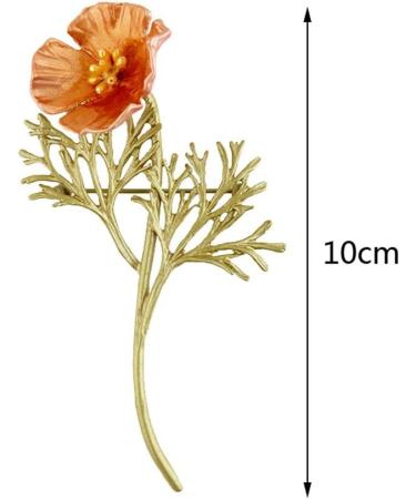 WIPPWER Pin Jewelry Gifts for Women Flower Type Brooch Badge Pin Needle Women's Chest Brooch Brooches & Pins - Buy Online on GoSupps.com