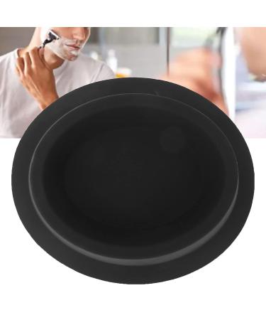 Portable Silicone Shaving Soap Bowl - Black | Ideal for Home & Barber Shop Use | International Shipping Available - Buy Online on GoSupps.com