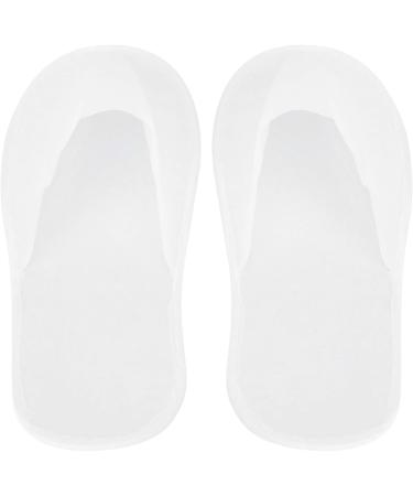 Tomotato 50 Pair Disposable Hotel Slippers - Universal Size for Men & Women - Portable Spa Travel Slip-Ons (Thin Fabrics 42 EU) - Buy Online on GoSupps.com