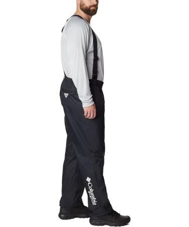 Columbia Men's PFG Storm Bib Pant Black - Size 6X x 32 L - Buy Online on GoSupps.com