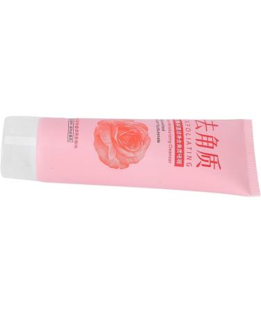 Qukaim Exfoliating Gel Exfoliating Gel Moisturizing Exfoliator with Rose Extract 120g Oil Control Cuticle Removal Deep Pore Cleansing - Buy Online on GoSupps.com