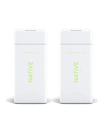 Native Cucumber and Mint Body Wash 11.5 oz Bottles x2 - Buy Online on GoSupps.com
