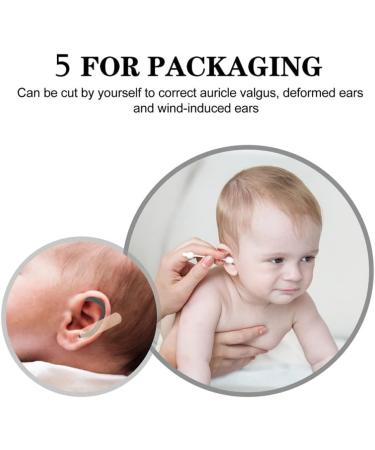 Healvian Stuff Necessities Corrector De Ojeras 5 Pairs Silicone Protruding Ear Auricle Correctors (Black) - Buy Online on GoSupps.com