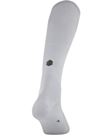 Under Armour Unisex Rush Over The Calf Socks | Mens 8-12 Womens 9-12 | Mod Grey - International Shipping Available - Buy Online on GoSupps.com