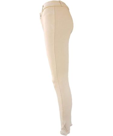One Stop Equine Shop Lyla Children's Low Rise Tan Breeches - Size 4 - Buy Online on GoSupps.com
