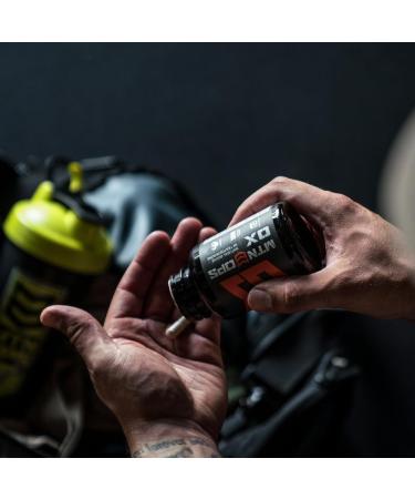MTN OPS Ox Testosterone Booster - Powerful Men's Supplement with Tribulus Terrestris & Maca Root | 30 Servings - Boost Energy & Vitality - Buy Online on GoSupps.com