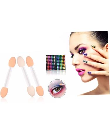 KALLORY 30pcs Eyeshadow Brush Make up Applicators for Face Eye Shadow Brush Highlight Brush Double Head Miss - Buy Online on GoSupps.com