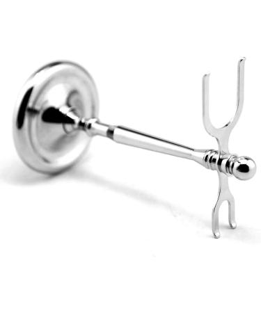 Premium Alloy Razor Holder & Shaving Brush Organizer for Men - Clean Shaving Tool Stand Perfect Gifts (6.5x15.5cm Silver) - Buy Online on GoSupps.com