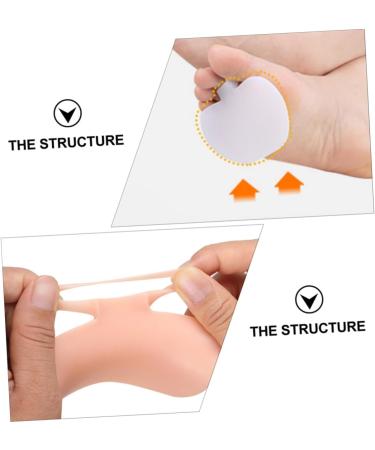 FRCOLOR Forefoot Pads for Women | 4 Pairs Soft Insole Inserts for Sandals & Heels - Comfortable Foot Cushions - Buy Online on GoSupps.com