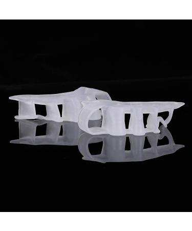 1 Pair Gel Toe Separators for Bunions & Overlapping Toes - Toe Straightener and Big Toe Corrector - Buy Online on GoSupps.com