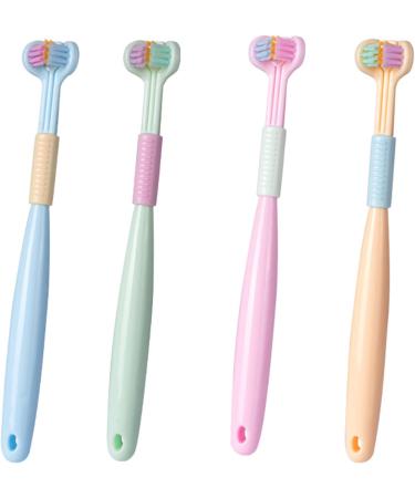 NGCG Extra Soft Charcoal Toothbrush for Kids - Ultra Soft U-Shaped Bristles - Gentle Children's Care - Soft Blue - Buy Online on GoSupps.com