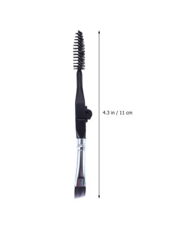 Minkissy 10-Piece Foldable Eyebrow & Spooler Brush Set | Mini Eye Brow Tools for Women & Girls - Perfect for Eyebrow Care - Buy Online on GoSupps.com