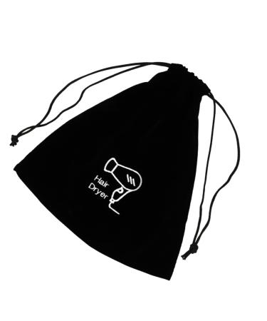VINTORKY Flannel Hair Dryer Bag Hair Dryer Bag for Travel Makeup Brush Bag Travel Bag for Hair Styling Tools Travel Makeup Bag Flat Ironing Travel Bag Hair Dryer Organizer Blow Dryer Bag