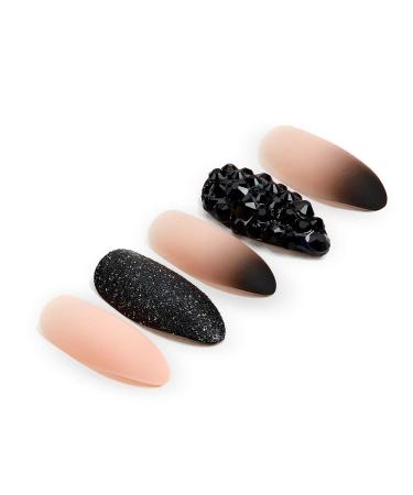 Ardell Nail Addict Premium Black Stud & Pink Ombre - 0.07 oz (2g) - Trendy Nail Art - Buy Online on GoSupps.com