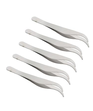 Tip Tweezers for Detailed Beauty Care Accurate Hair and Acne Extraction Stainless Steel Makeup & Salon Use