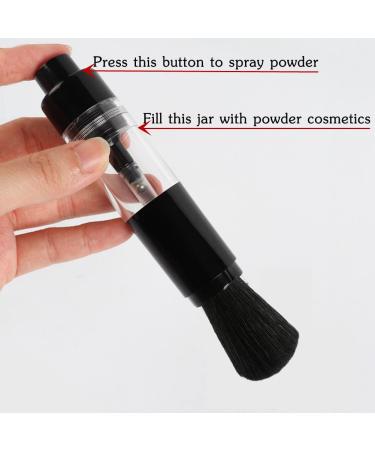 Buy Bling Toman Spray Applicator & Refillable Travel Brush | Powder Face Blush Highlight Contour & Flawless Makeup | International Shipping Available - Buy Online on GoSupps.com