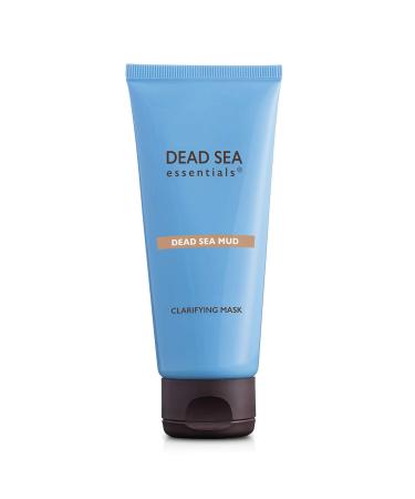 Dead Sea Essentials Clarifying Face Mask Natural Anti-Aging Moisturizing Facial All Skin Types - 3.38 fl oz 100 ml