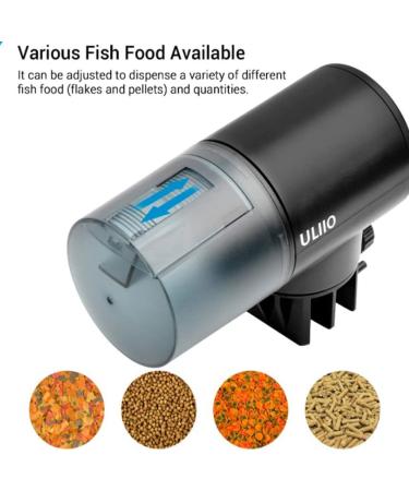 Automatic Fish Feeder for Aquarium Tank - Programmable Timer Feeder for Vacation - Electric Fish Food Dispenser - Buy Online on GoSupps.com