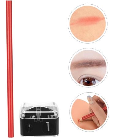 DOITOOL 1 Set Eyebrow Pencil Eyebrow Pen Line Pens Brow Pencil Dark Brown Make up Makeup Pen Miss 1 count (Pack of 1) Red - Buy Online on GoSupps.com