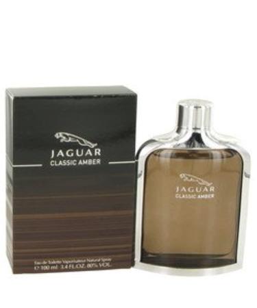 Jaguar Classic Amber Eau De Toilette Spray for Men 3.4 Ounce - Buy Online on GoSupps.com