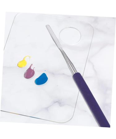 minkissy Palette Stick Nail Art Stirring Spoon Nail Art Spatula Nail Beauty Tools Nail Art Tools Pigment Mixing Scraper Tool Nail Art Mixing Tools Mixing Rod Manicure Stainless Steel Makeup - Buy Online on GoSupps.com