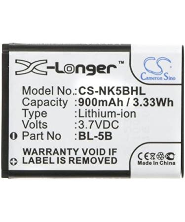 Replacement Battery for Rollei 10053 | 10052 | Sportsline 60 | 10051 | 10050 | Sportsline 80 | 900mAh - International Shipping Available - Buy Online on GoSupps.com