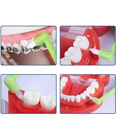 Boyizupha 7 Pcs End Tuft Tapered Trim Toothbrush Set - Compact and Medium Bristles (Color Random) - Interspace Brush for Precision Cleaning - Buy Online on GoSupps.com