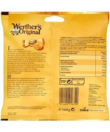 WERTHER S Original Soft Caramel Heart 160 g Pack of 3 - Buy Online on GoSupps.com