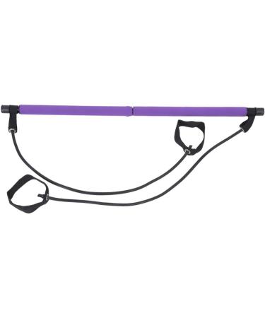 Pilates Bar Stick Detachable Portable Yoga Band Fitness Stick Training Elastic Bands Exercise Equipment to Exercise Whole Body - Buy Online on GoSupps.com