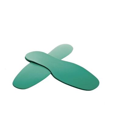 Poron Full Length Insoles | 100% Shock Absorbing | Blue (Medical Grade) Green ( Antimicrobial ) 4400