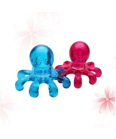 Beavorty 4-Piece Scalp Octopus Massager - Portable Headache Relief & Hair Care Comb - Buy Online on GoSupps.com