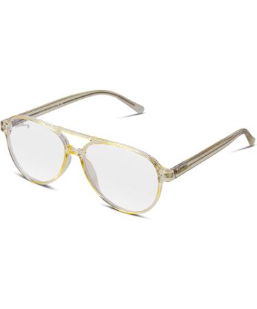 HERLING Winslow Blue Light Glasses - BlueBlock Acetate Crystal Lenses for Eye Protection - Buy Online on GoSupps.com