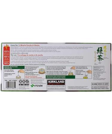 Kirkland Signature Green Tea Matcha Blend 100 bags - Buy Online on GoSupps.com