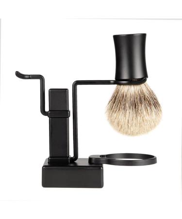 Fomiyes Men's Shaving Set - 2-Piece Razor & Brush Holder Soap & Cream Tools for Perfect Shave - International Shipping Available - Buy Online on GoSupps.com