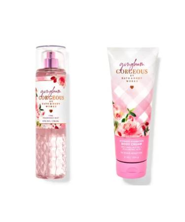 Shop Gingham Gorgeous Bath & Body Lotion Perfume Mist & Shower Gel Set - 2pc Fragrance Collection for Perfect Skin - Buy Online on GoSupps.com