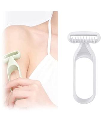 Luland depilatory knife portable manual armpit hair shaver meter skin-friendly armpit-hair-knear-knear-knife trimmer depilatory meters for women and men (1PCS-E)